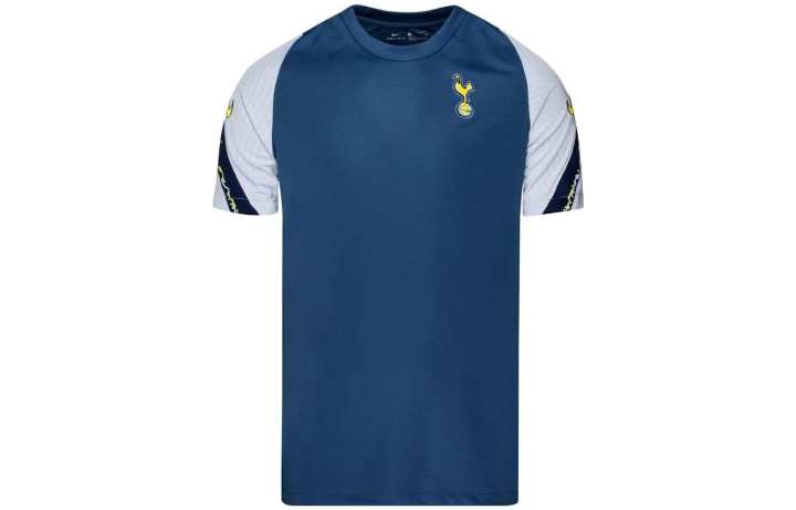 Nike Nike T Shirts Men's Blue Crew Neck Moderate Straight Fit