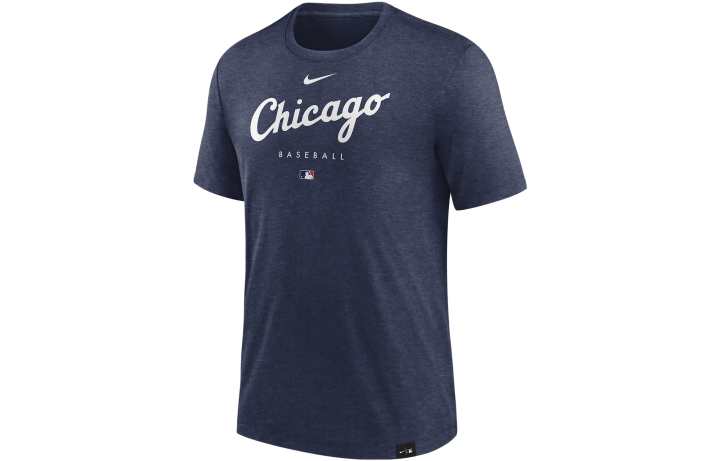 Nike Nike T Shirts Men's Blue Crew Neck Moderate Straight Fit