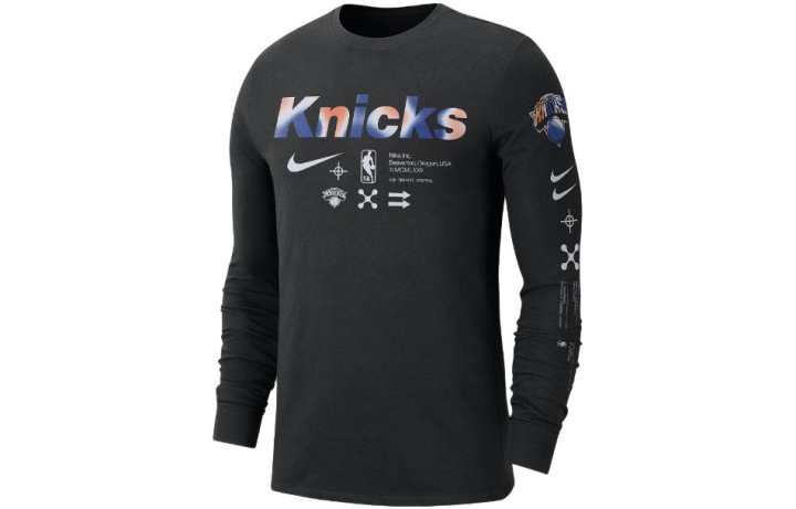 Nike Nike New York Knicks Men's Nike Nba Long-Sleeve T-Shirt
