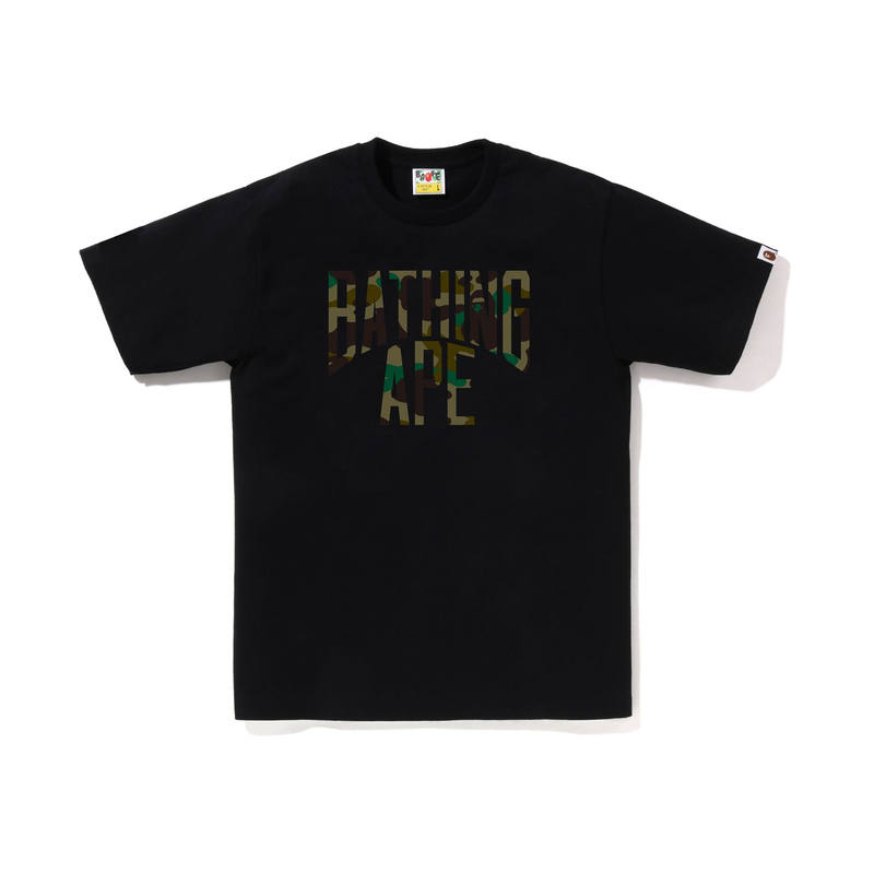 A BATHING APE Bape 1st Camo Nyc Logo Tee