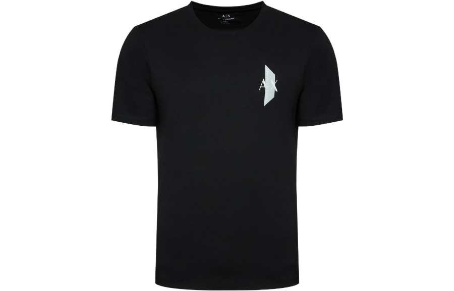 ARMANI EXCHANGE ARMANI EXCHANGE Regular T Shirt Men's Black