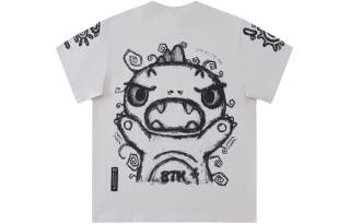 BTK T Shirts Unisex Crew Neck Moderate Straight Fit