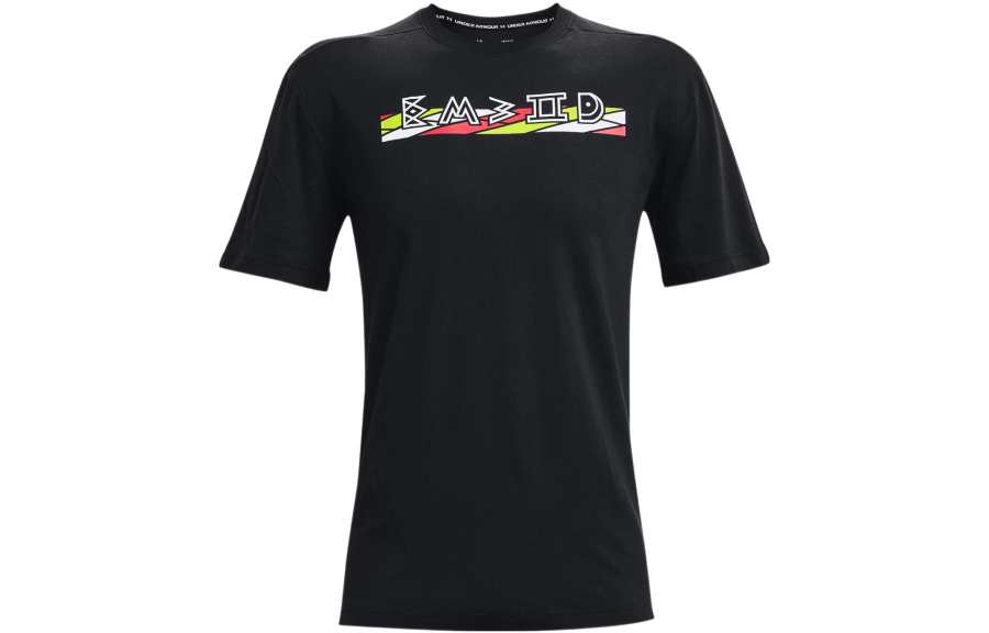Under Armour Set in Sleeve T Shirt Men's Black