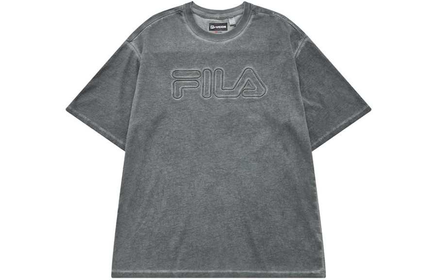 FILA FUSION T Shirt Men's Haze Gray