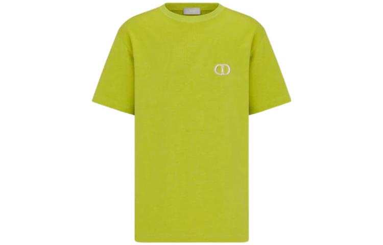 DIOR Quarterly New Products T Shirt Men's Yellow
