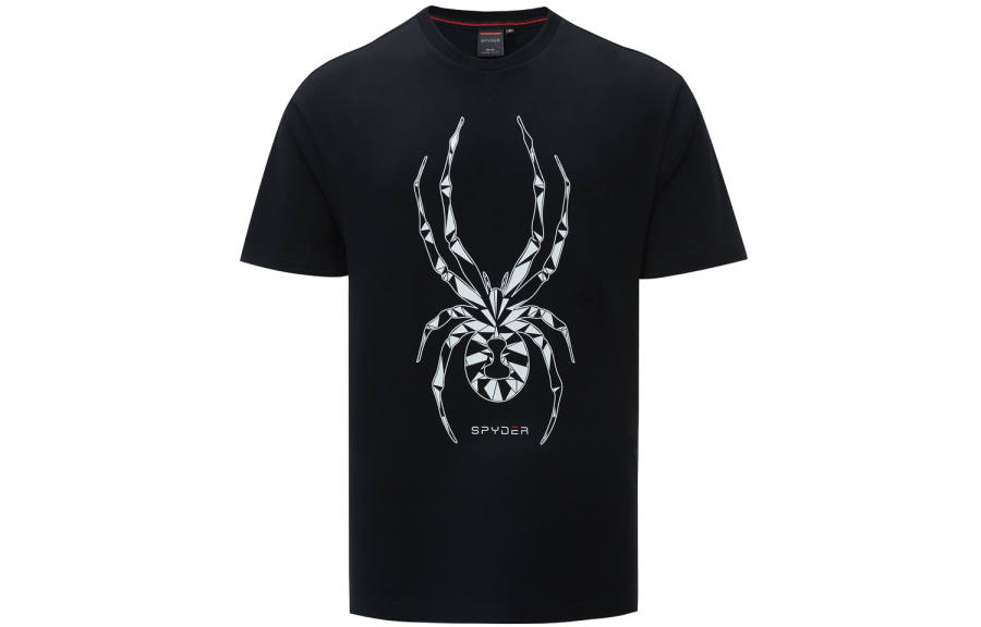 SPYDER T Shirts Unisex Crew Neck Moderate Straight Fit