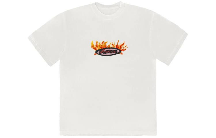 Travis Scott Travis Scott Cactus Jack Flame T shirt
