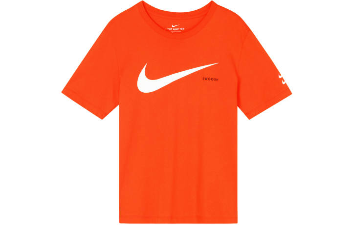 Nike Nike Set-in Sleeve T-Shirt Men's Orange Red