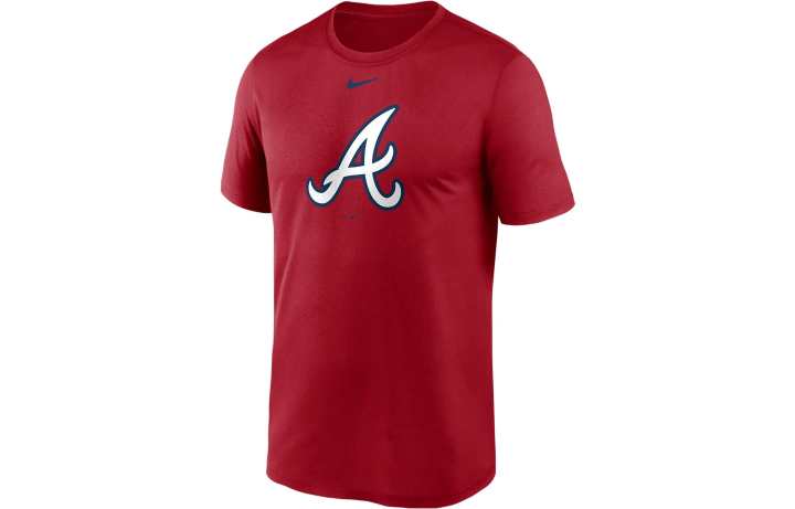 Nike Nike Atlanta Braves Fuse Large Logo Men's Nike Mlb T-Shirt