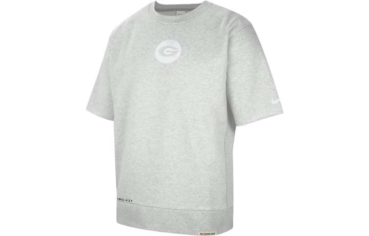 Nike Nike T Shirts Men's Light Gray Crew Neck Moderate
