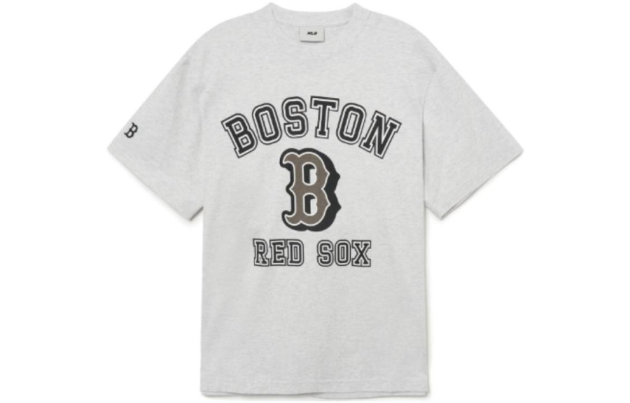 MLB MLB T Shirts Unisex White Crew Neck Moderate Straight Fit