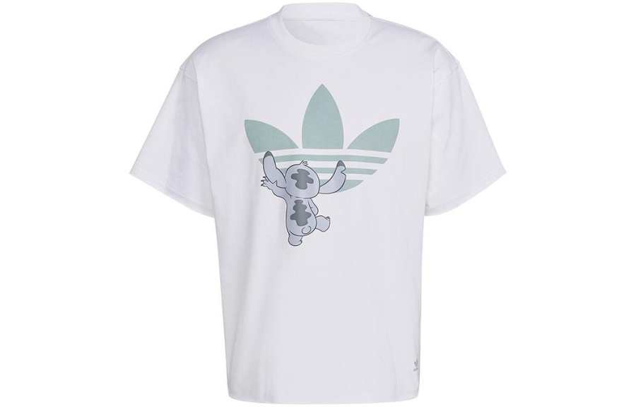 Adidas Originals x Disney Stitch T Shirt Unisex White