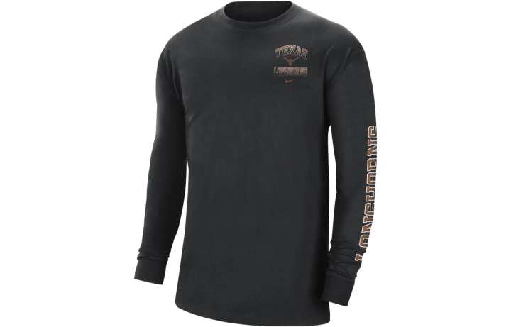 Nike Nike T Shirts Men's Gray Crew Neck Moderate Straight Fit