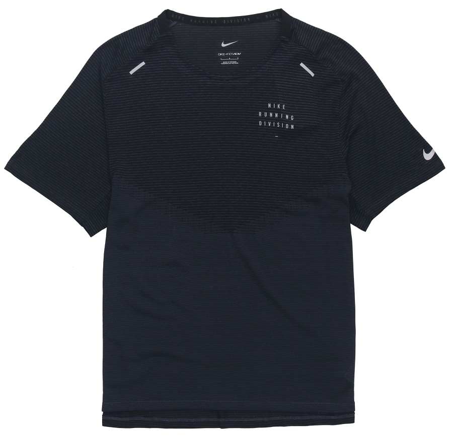 Nike Nike T Shirts Men's Black Crew Neck Moderate Straight Fit