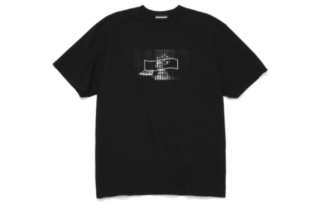 Fragment Design FRAGMENT X GOD SELECTION T Shirts Unisex Black Crew Neck Moderate Straight Fit
