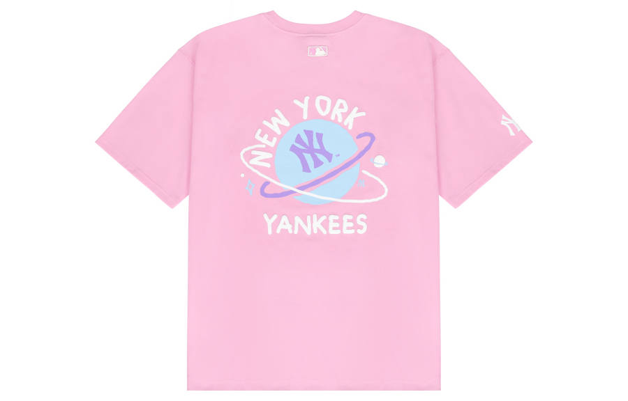 MLB New York Yankees T Shirt Unisex Pink