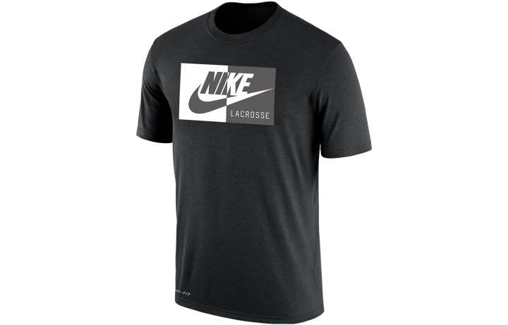 Nike Nike T Shirts Men's Black Crew Neck Moderate Straight Fit