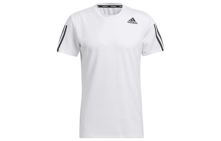 Adidas Adidas T Shirts Men's White Crew Neck Moderate