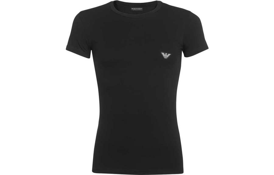 EMPORIO ARMANI SS22 T Shirt Men's Black