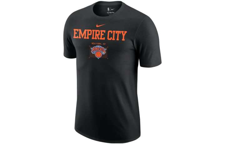 Nike Nike T Shirts Men's Black Crew Neck Moderate Straight Fit
