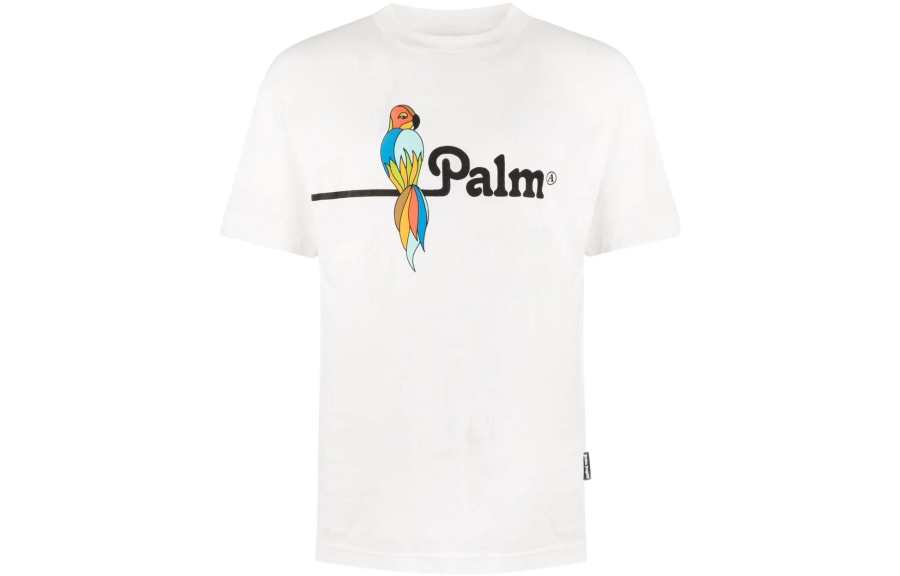 PALM ANGELS Parrot Logo T Shirt