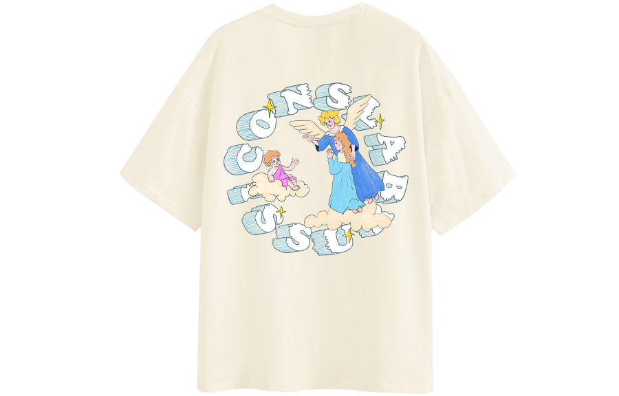 ICONS Lab T Shirts Unisex Crew Neck Moderate Straight Fit