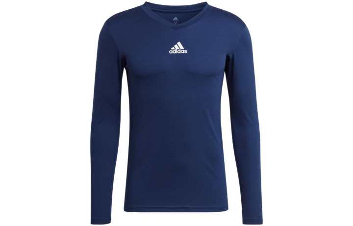 Adidas Adidas T Shirts Men's Navy Blue V Neck Moderate Straight Fit