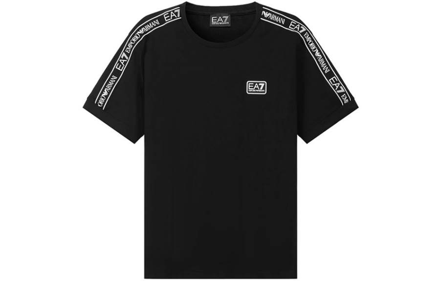 EMPORIO ARMANI EA7 SS22 T Shirt Men's Black