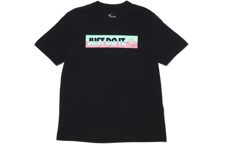 Nike Nike Set-in Sleeve T-Shirt Men's Black