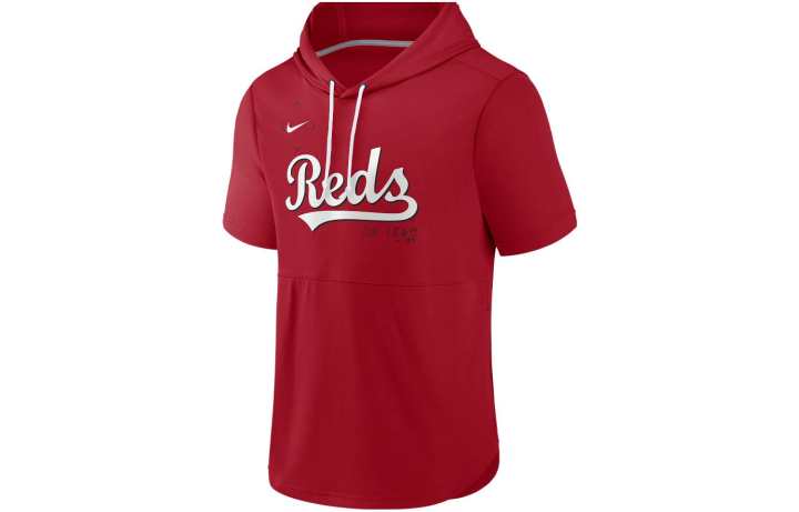 Nike Nike T Shirts Men's Red Hooded Non Detachable Moderate Other