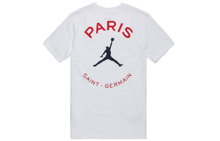 Jordan Jordan Paris Saint Germain Logo T Shirt