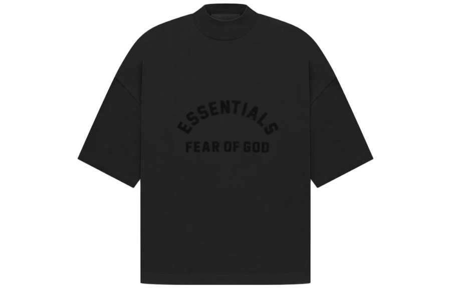 Fear Of God Essentials Arch Logo Mock Neck T-shirt