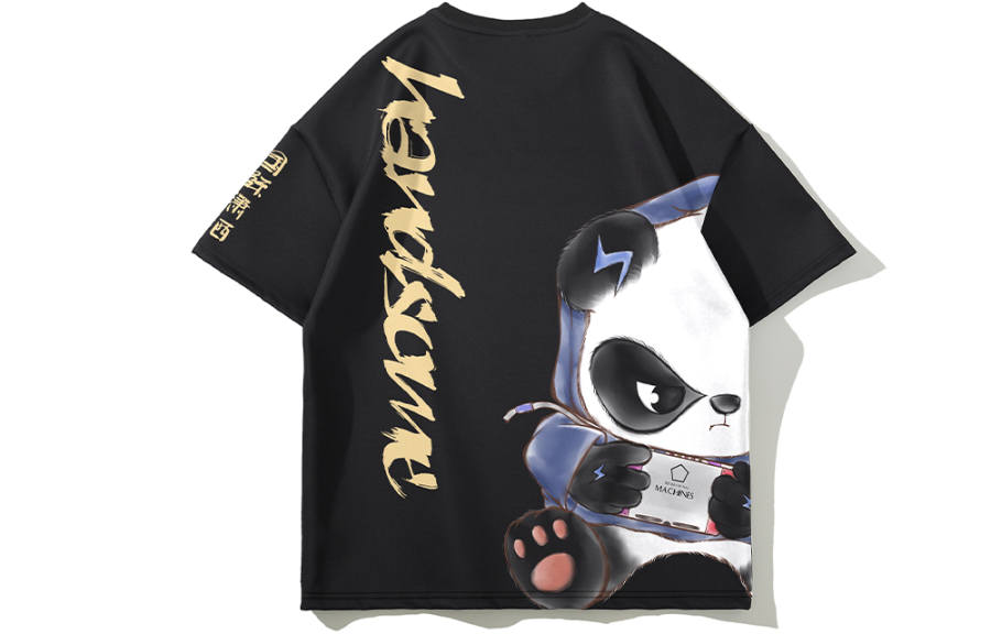 SANSYAS T Shirts Unisex Crew Neck Thickened Straight Fit