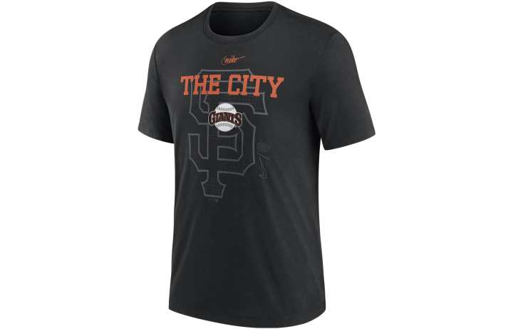 Nike Nike T Shirts Men's Black Crew Neck Moderate Straight Fit