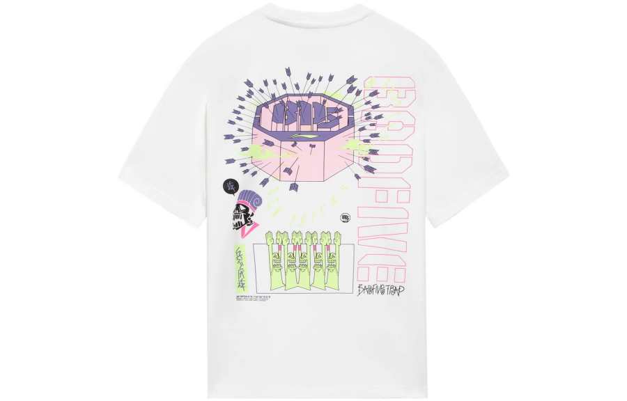 Li-Ning Li Ning Badfive T Shirt Men's Basic White