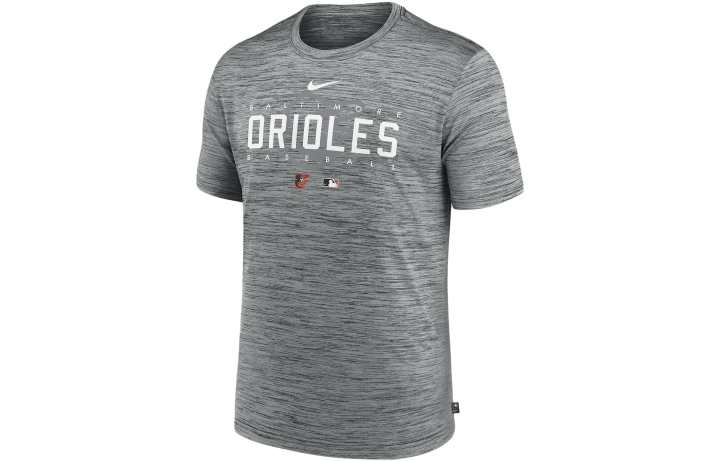 Nike Nike T Shirts Men's Gray Crew Neck Moderate Straight Fit