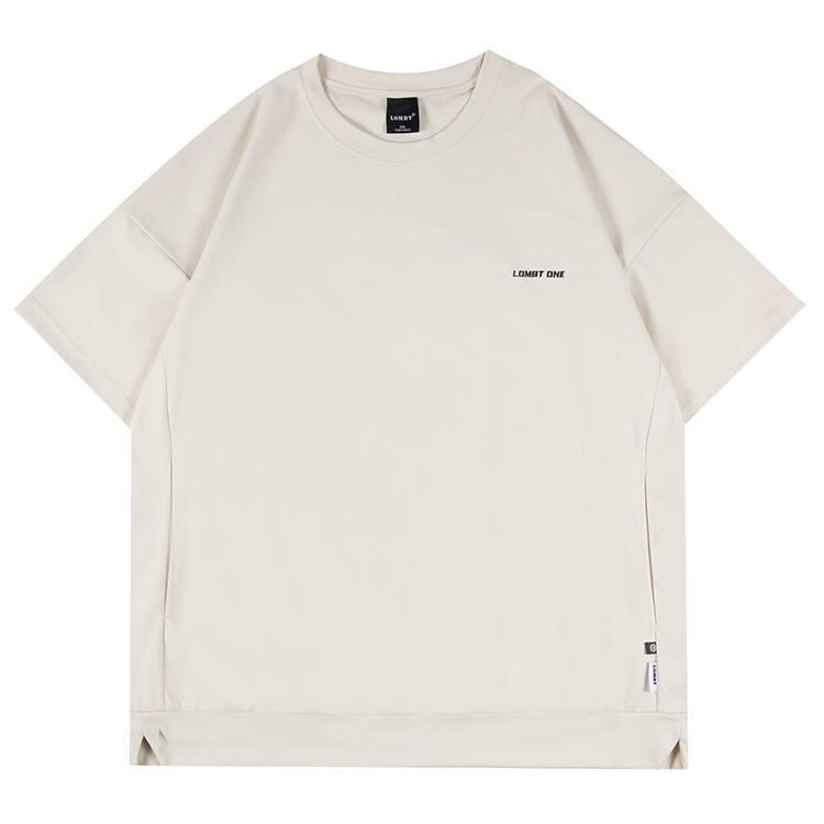 LOMBT T Shirts Unisex Crew Neck Moderate Heavyweight