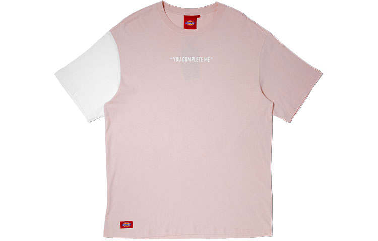 Dickies SS22 T Shirt Unisex White/Dirty Pink