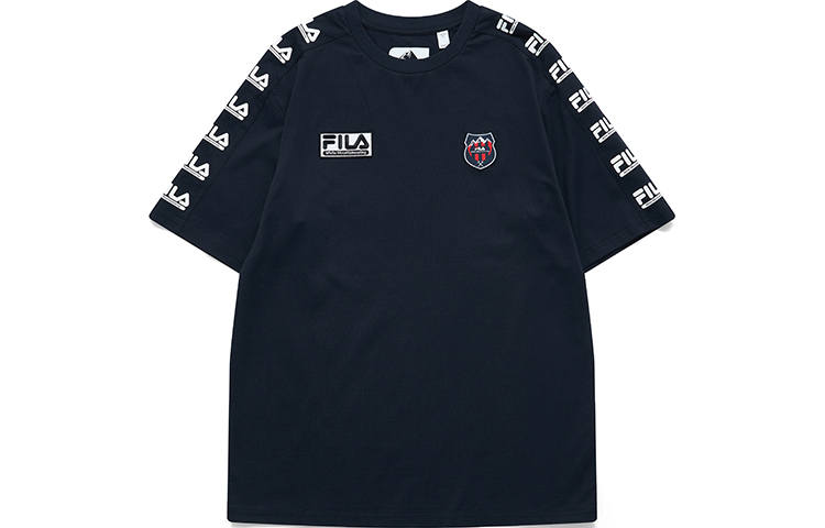 FILA FUSION x White Mountaineering T Shirt Men's Legend Blue
