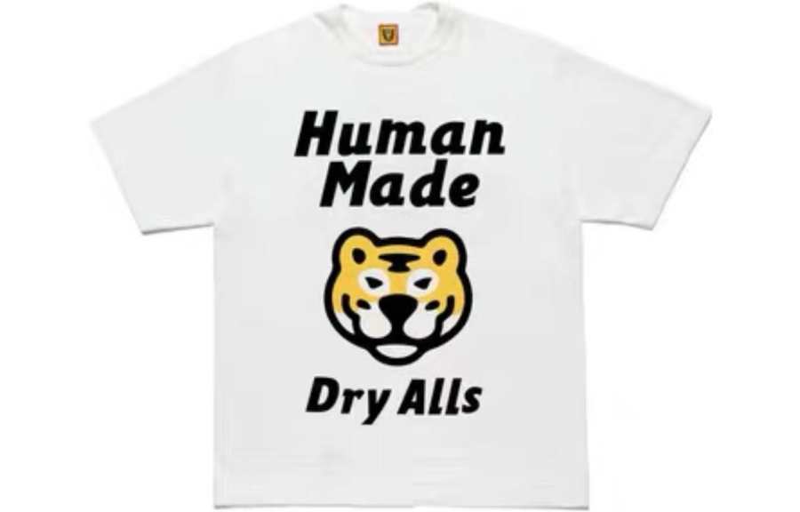 HUMAN MADE T Shirts Men's Crew Neck Moderate Straight Fit