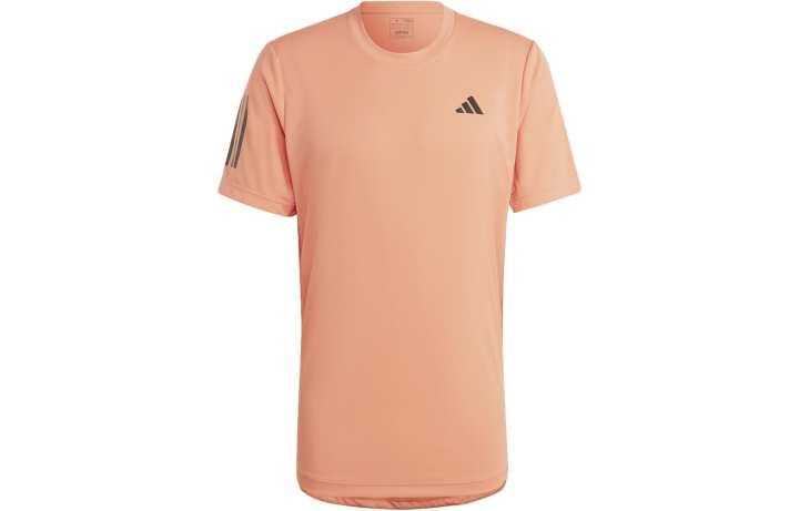 Adidas Adidas T Shirts Men's Orange Crew Neck Moderate Straight Fit