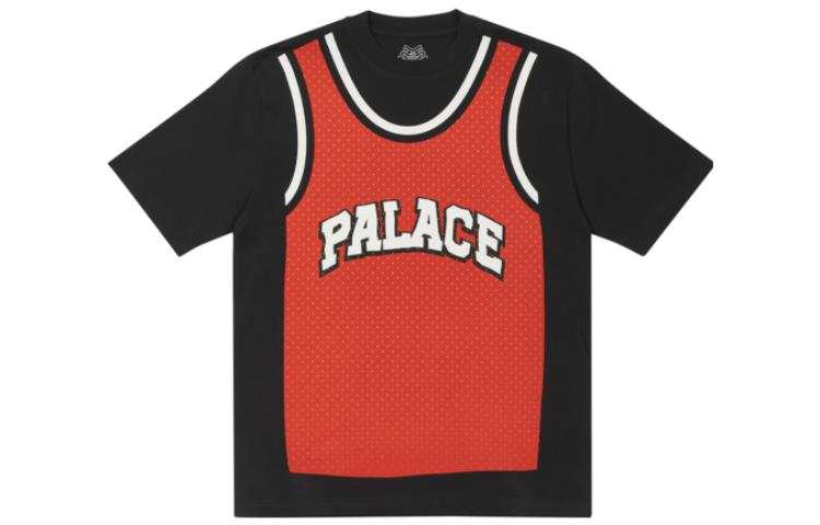 PALACE Vest T Shirt Black T Shirt Men's