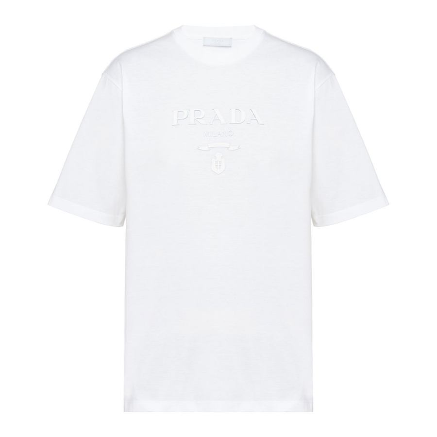 PRADA PRADA Logo Printed Short-Sleeved T-Shirt