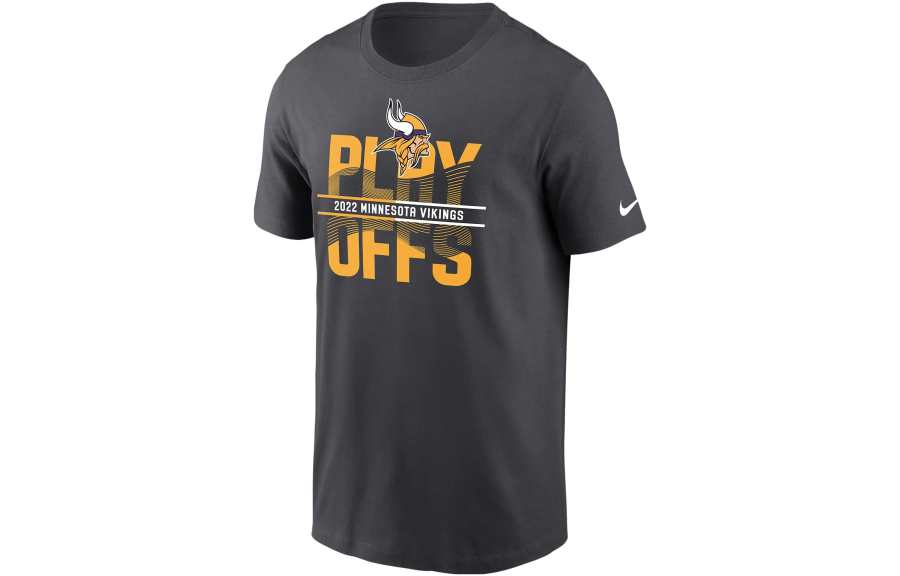 Nike Nike T Shirts Men's Black Gray Color Crew Neck Thin Straight Fit