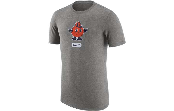 Nike Nike T Shirts Men's Dark Gray Crew Neck Moderate Straight Fit
