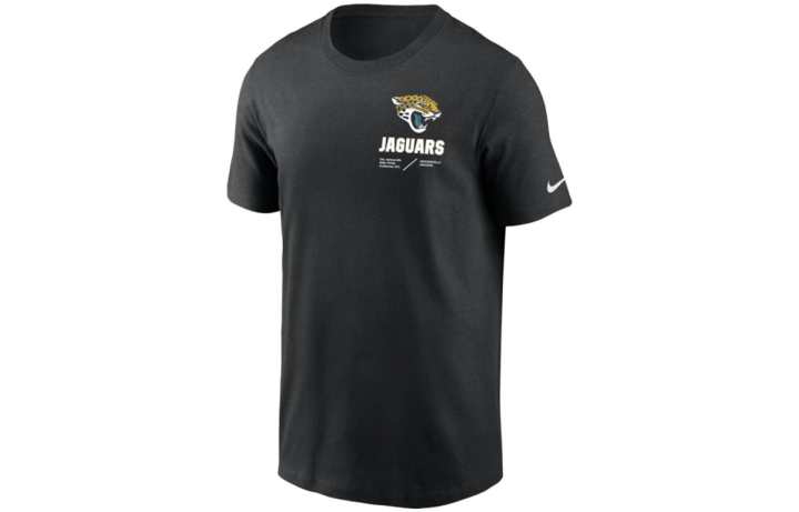 Nike Nike T Shirts Men's Black Crew Neck Moderate Straight Fit