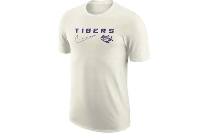Nike Nike T Shirts Men's White Crew Neck Moderate Straight Fit
