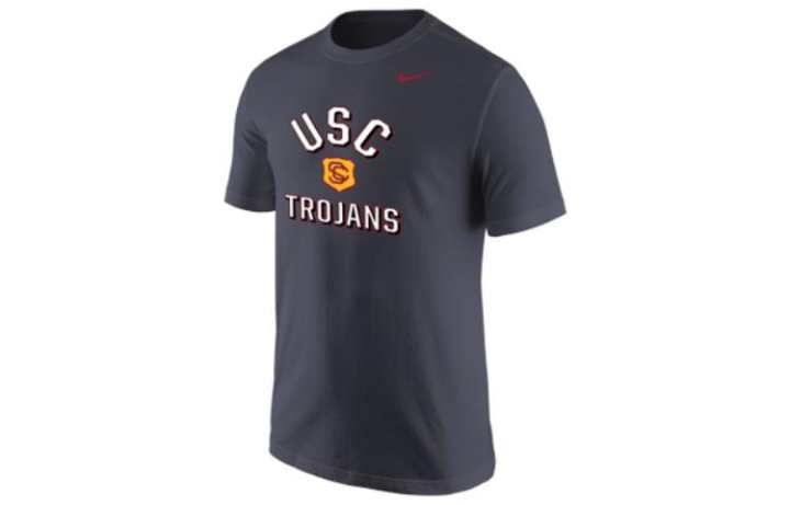 Nike Nike T Shirts Men's Dark Blue Crew Neck Moderate Straight Fit