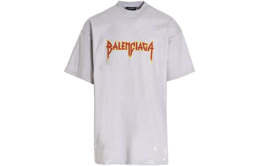 Balenciaga Metal Vintage Oversized T Shirt