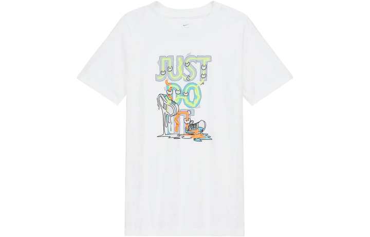 Nike Nike T Shirts Men's White Crew Neck Moderate Other